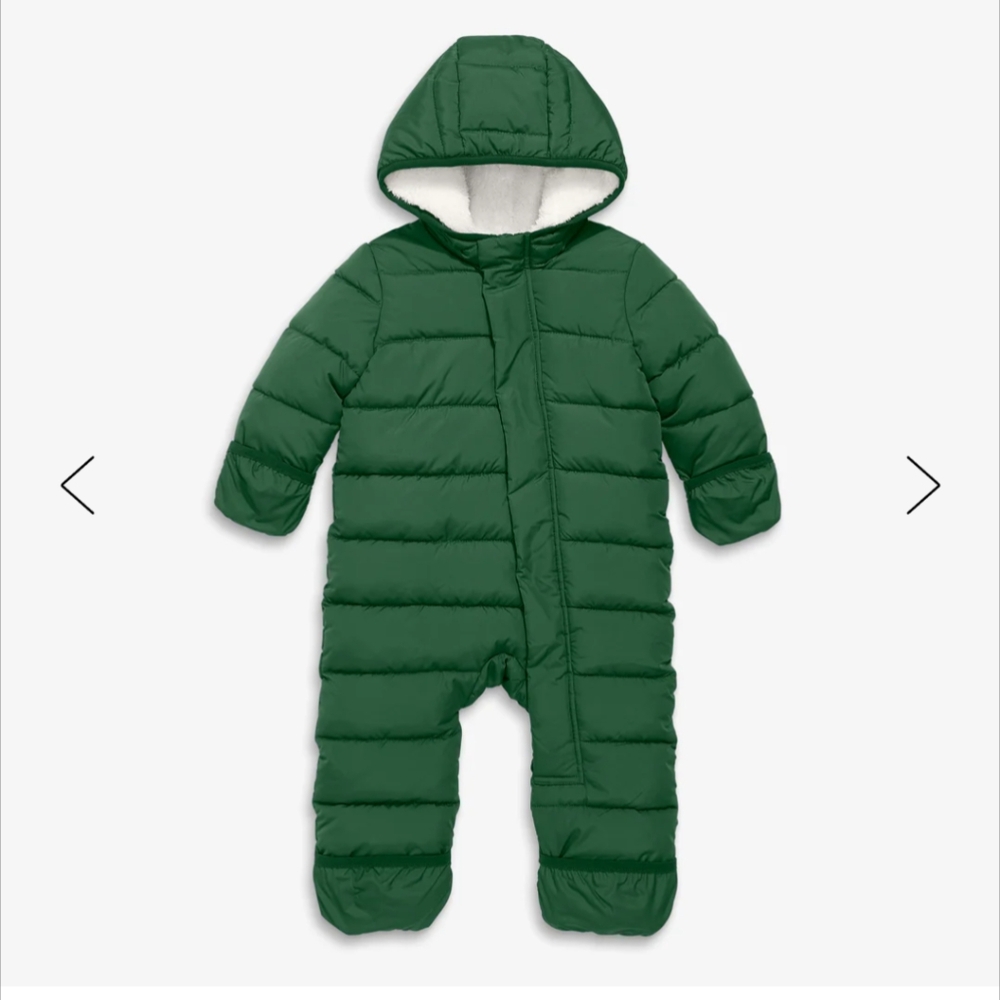 Primary Clothing baby parka evergreen 12-18 months